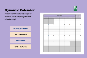 Dynamic Calender