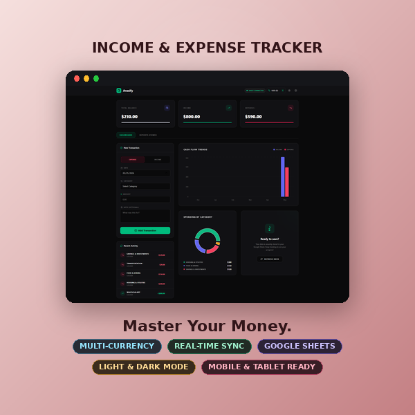 Income and expense Tracker
