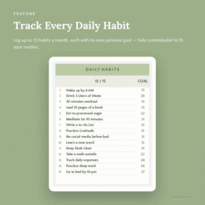 2 track every daily habit