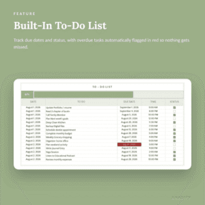 7 built in to do list